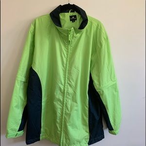 All weather, golf apparel. Wind and rain resistant